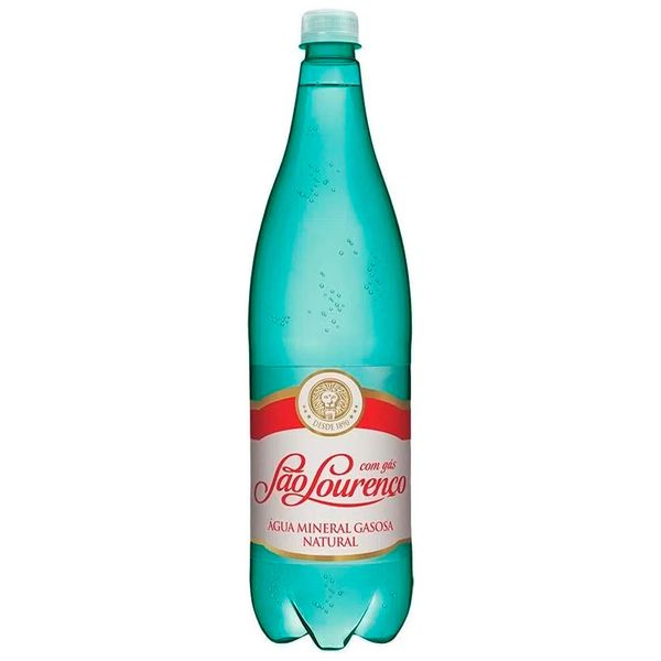 Água Mineral com Gás São Lourenço 1,26L