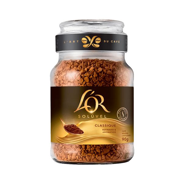 Café Classique Refinado e Aromático Lor Solúvel 90g