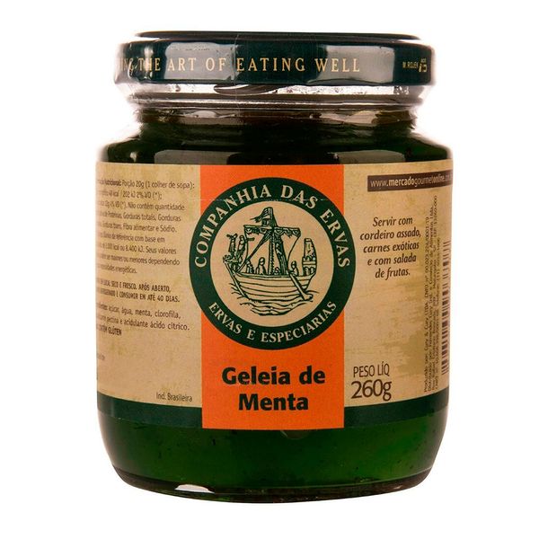 Geleia de Menta Companhia das Ervas 260g