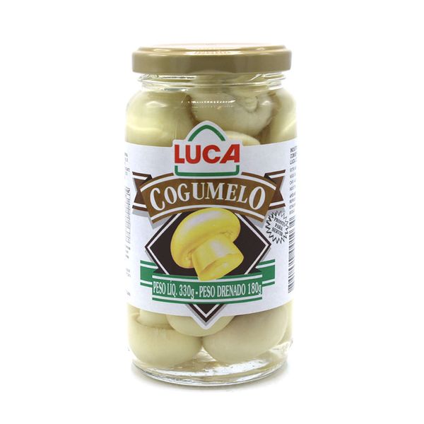 Cogumelo Inteiro em Conserva Luca 330g