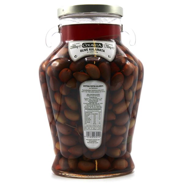 Azeitona Preta Em Salmoura Colavita 2,9KG