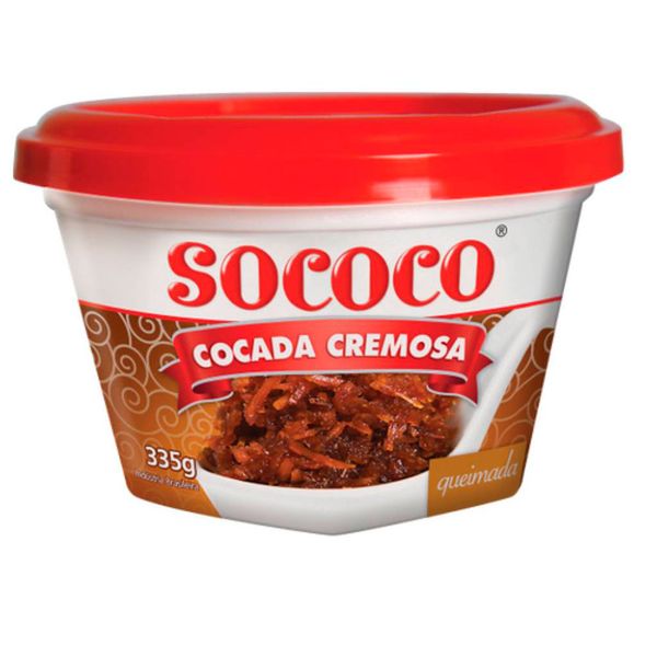 Cocada Cremosa Queimada Sococo 335g