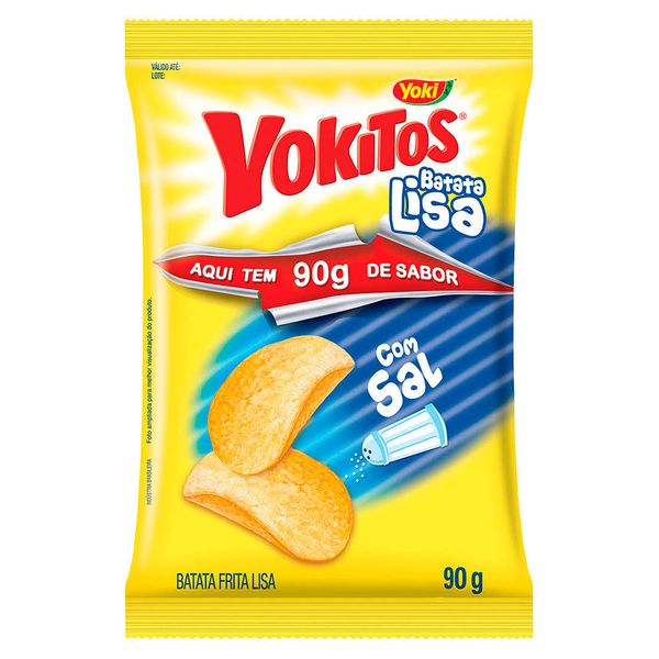 Batata Lisa Natural Yokitos 90g