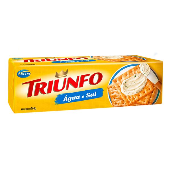 Biscoito de Água e Sal Triunfo 164g