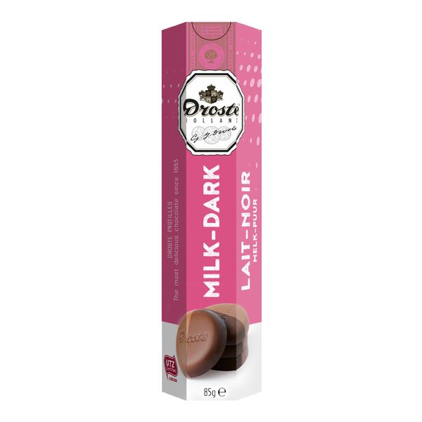 Chocolate Milk Dark Pastilles Droste 85g