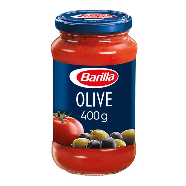 Molho de Tomate com Azeitonas Verdes e Pretas Barilla 400g