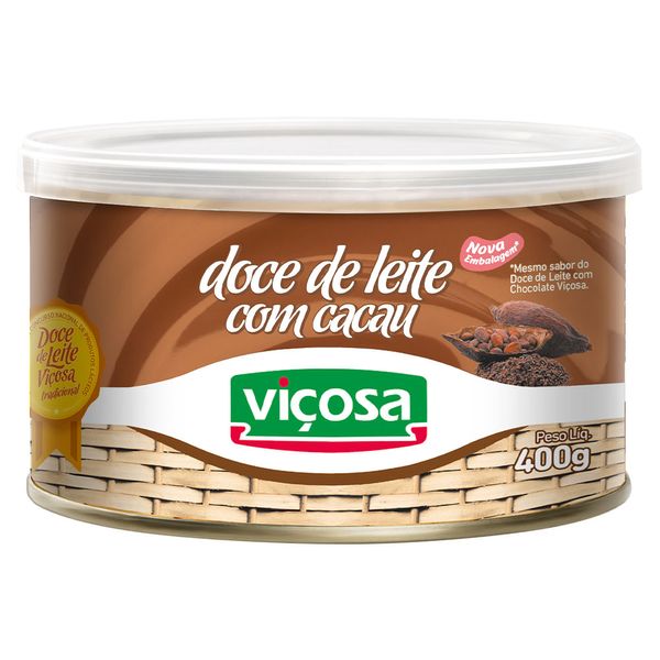 Doce de Leite com Cacau Viçosa 400g