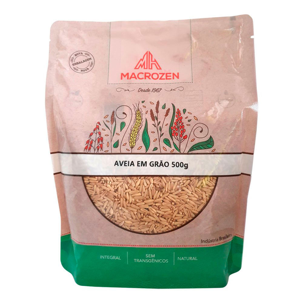 Aveia em Grão Macrozen 500g