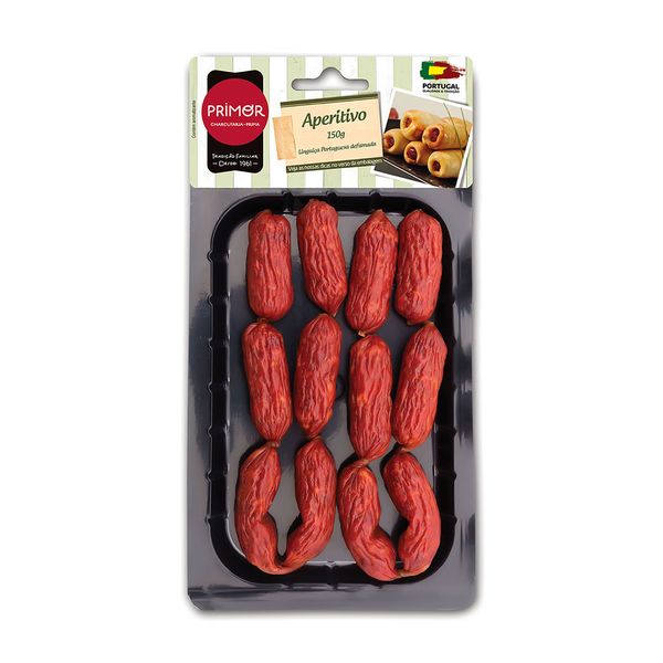 Mini Linguiça Portuguesa Aperitivo Primor 150g