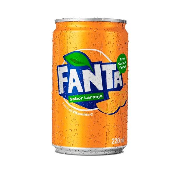 Fanta Sabor Laranja 220ml