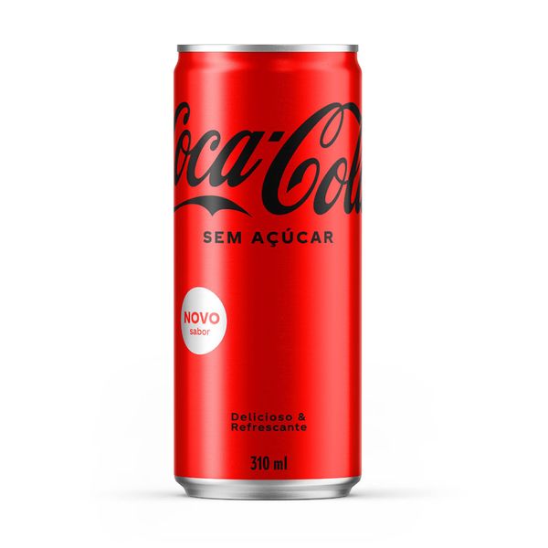 Refrigerante Coca Cola sem Açúcar Lata - 310ml