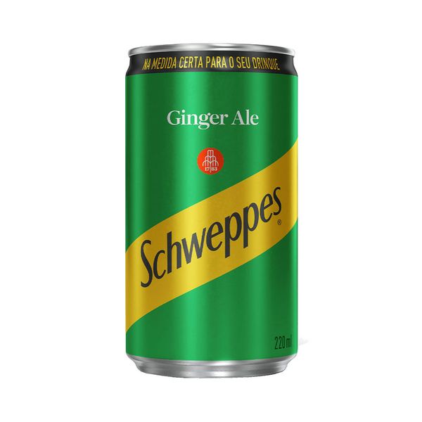 Refrigerante Schweppes Ginger Ale 220ml