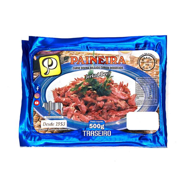 Carne Bovina Salgada Curada Dessecada Paineira 500g