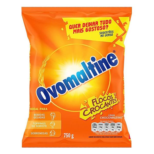 Flocos Crocante Ovomaltine 750g