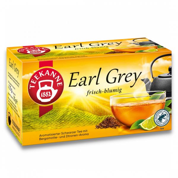 Chá Earl Grey Origins Teekanne Frish Blumig 35g