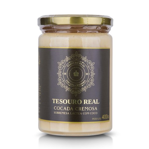 Cocada Cremosa Tesouro Real 400g