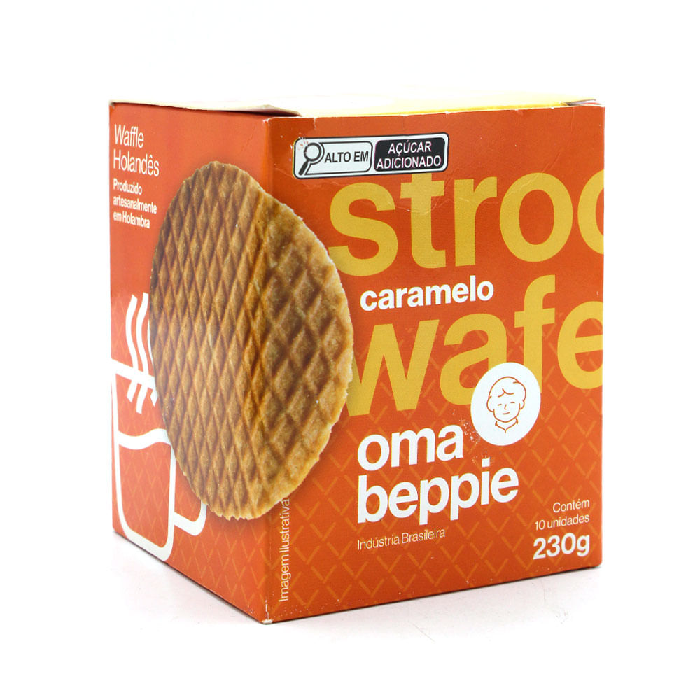 Waffle Holandes de Caramelo Oma Beppie 230g