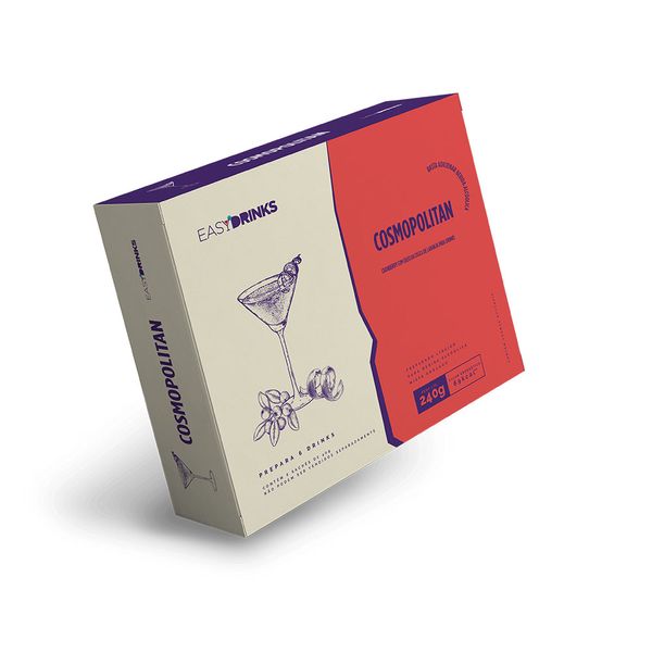 Preparo de Drinks Cosmopolitan Easy Drinks 240g