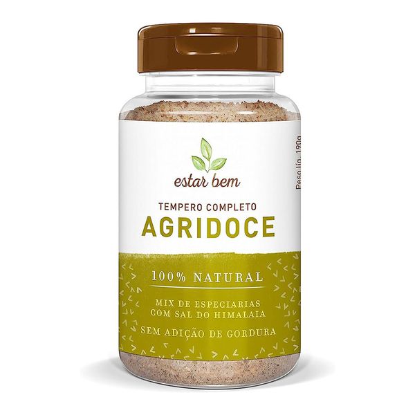Tempero Agridoce Estar Bem 190g