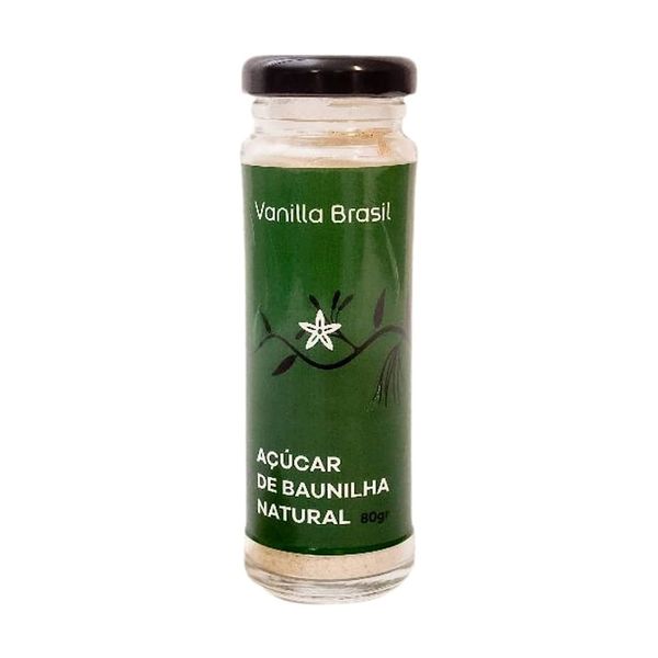 Açúcar de Baunilha Natural Vanilla Brasil 80g