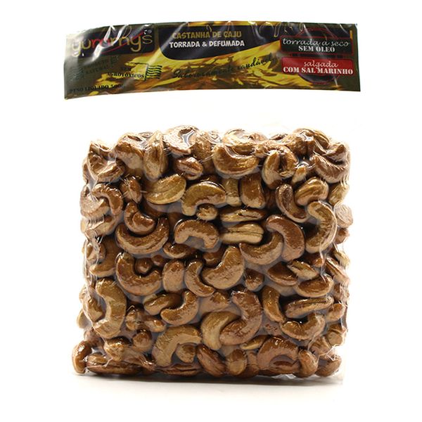 Castanha de Caju Torrada e Defumada Yummys 500g