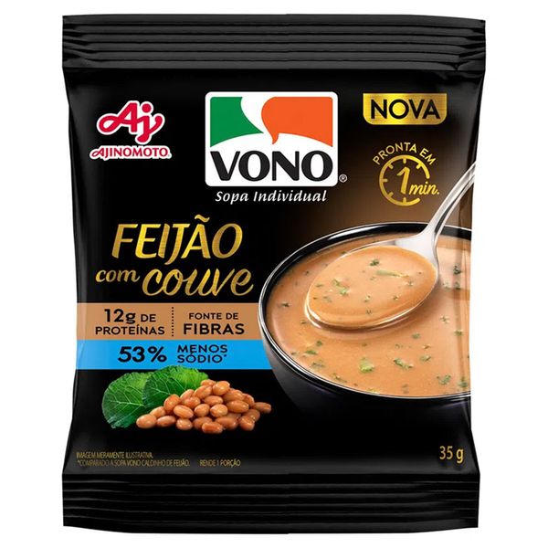 Sopa de Feijão com Couve Vono 35g