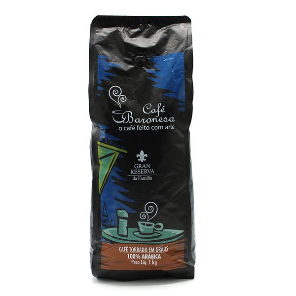 Café Torrado em Grãos Café Baronesa 1KG