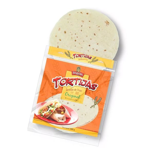 Tortilla de Trigo Sequoia – 6 Unidades
