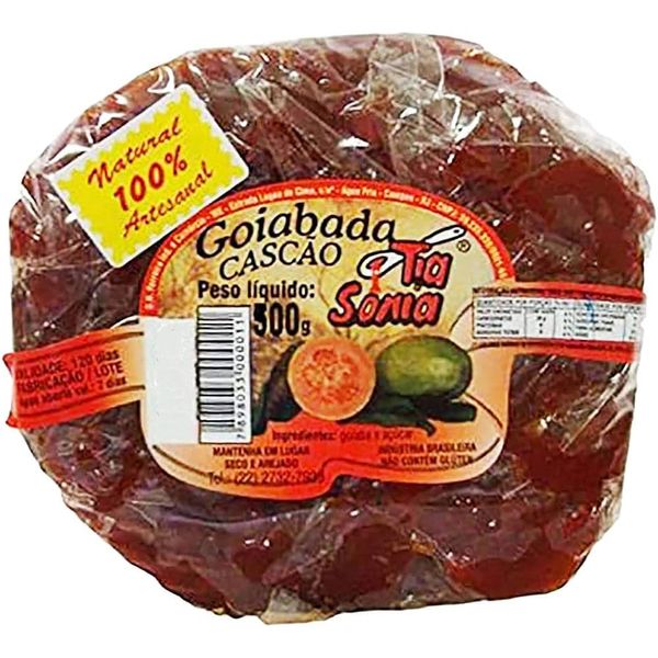 Goiabada Cascão Tia Sônia 300g