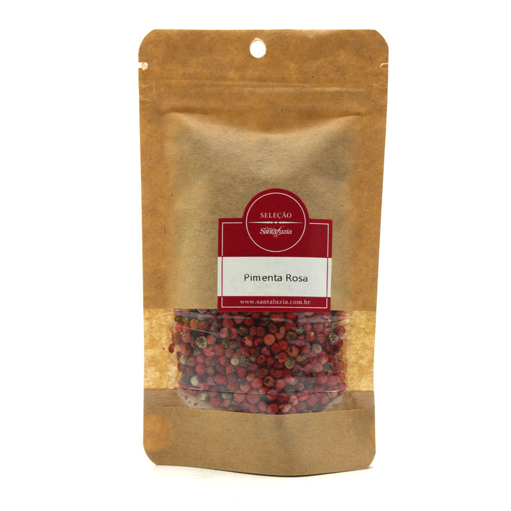Pimenta do Reino Rosa em Grãos Casa Santa Luzia 40g