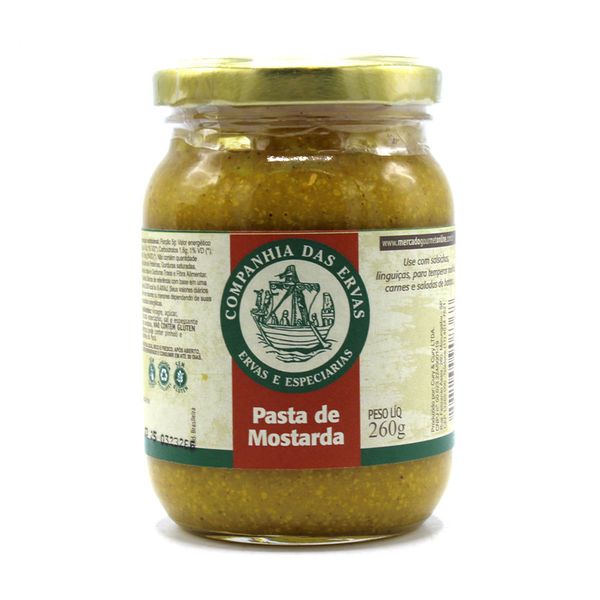 Pasta de Mostarda Companhia das Ervas 260g