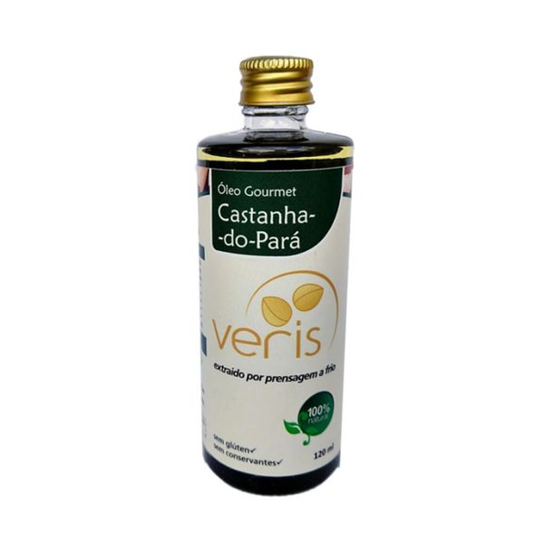 Óleo Gourmet de Castanha-do-Pará Veris 120ml