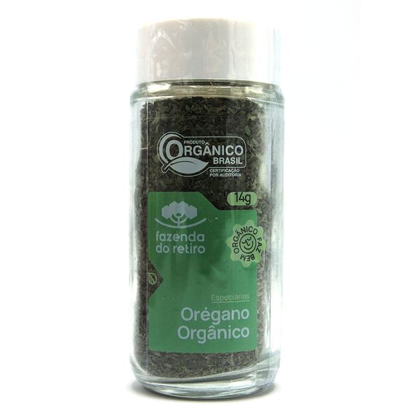 Orégano Orgânico Fazenda do Retiro 14g