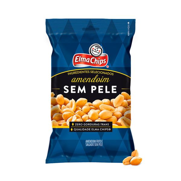 Amendoim Sem Pele Elma Chips 100g