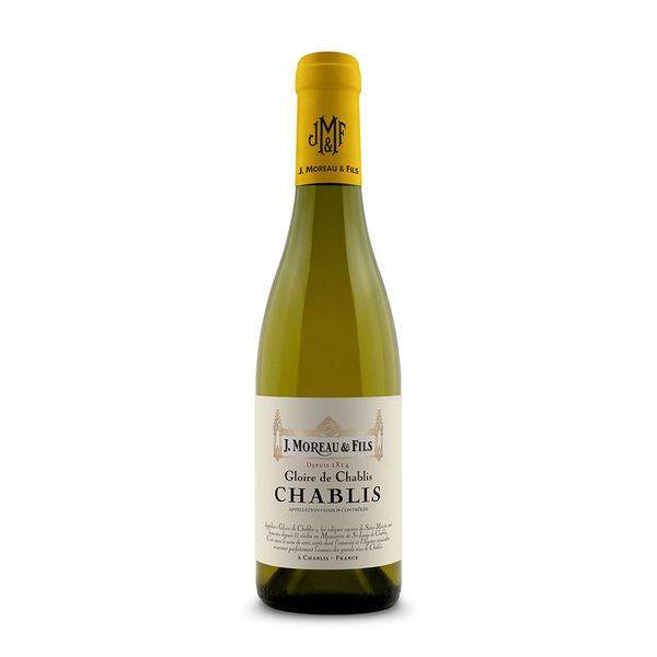 Vinho Branco Seco J. Moreau & Fils Chablis - 375ml