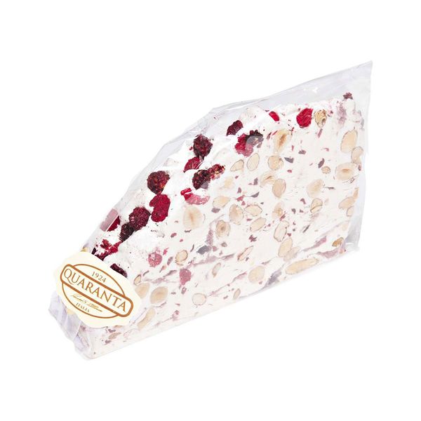 Torrone com Framboesa e Chocolate Branco Quaranta 120g