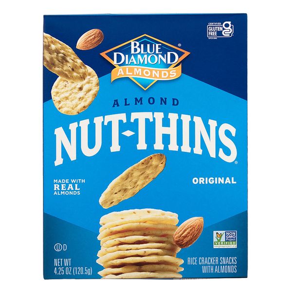 Biscoito de Arroz com Amêndoa Diamond Almonds 120g