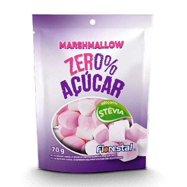 Marshmallow Sem Açúcar Florestal 70g