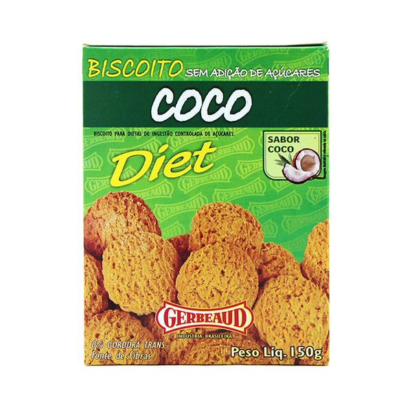 Biscoito Diet de Coco Gerbeaud 150g
