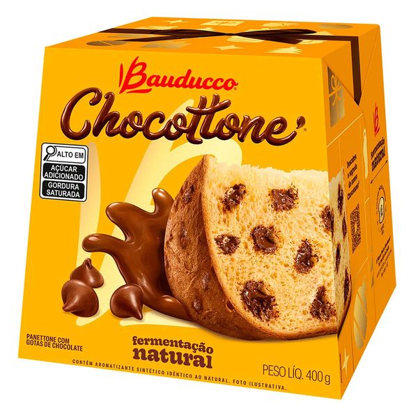Chocotone Gotas de Chocolate Bauducco – 400g