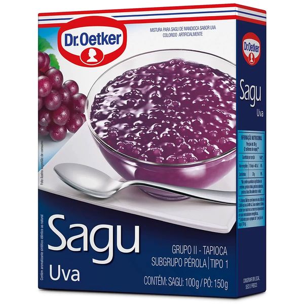 Mistura Para Sagu Sabor Uva Dr. Oetker 250g