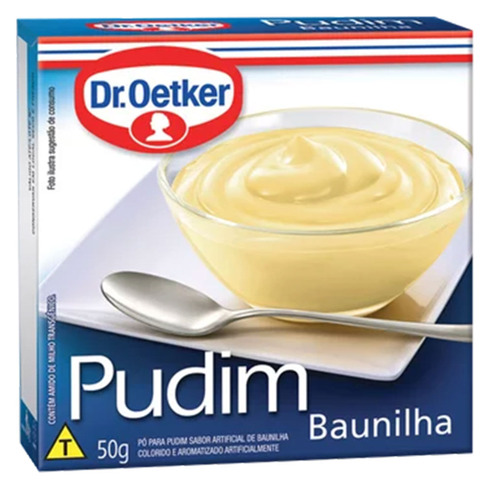 Mistura Para Pudim de Baunilha Dr.Oetker 50g