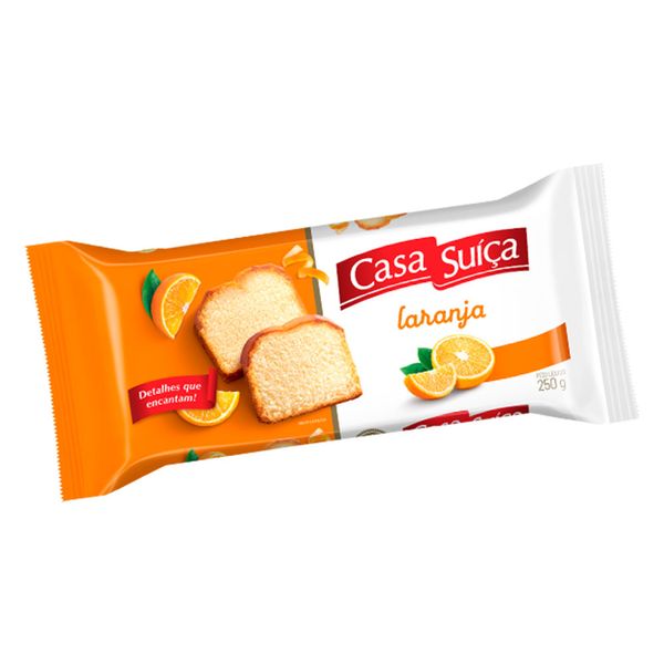 Bolo Tradicional Laranja Casa Suiça 250g