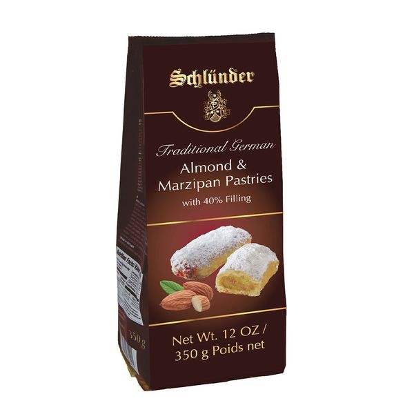 Minis Pães Doces Natalinos com Frutas Secas, Marzipan e Amêndoas Schlunder – 350g