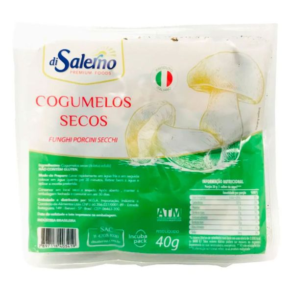Cogumelos Secos Funghi di Salerno 40g