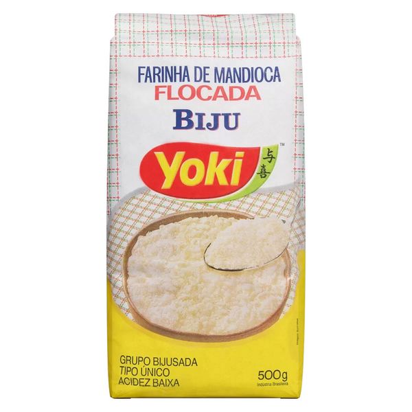 Farinha de Mandioca Flocada Biju Yoki 500g