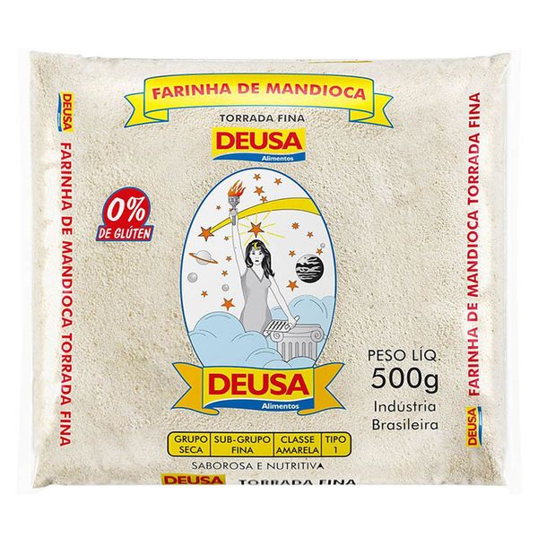 Farinha de Mandioca Torrada Fina Deusa 500g