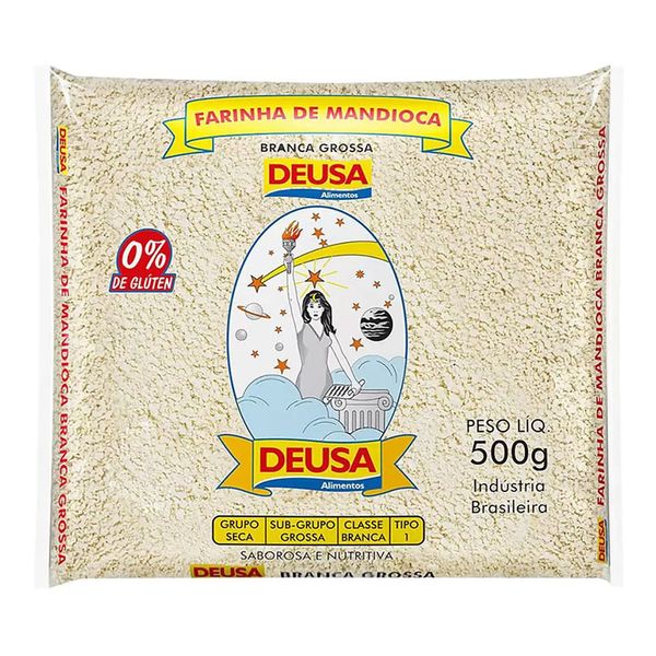 Farinha de Mandioca Branca Grossa Deusa 500g