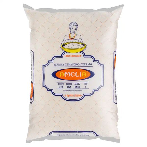 Farinha de Mandioca Branca Amélia 500g