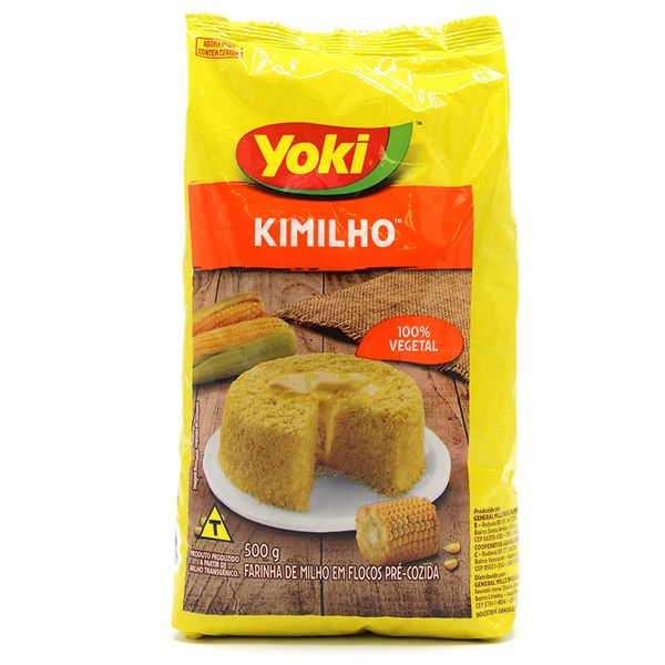 Farinha de Milho em Flocos Kimilho Yoki 500g